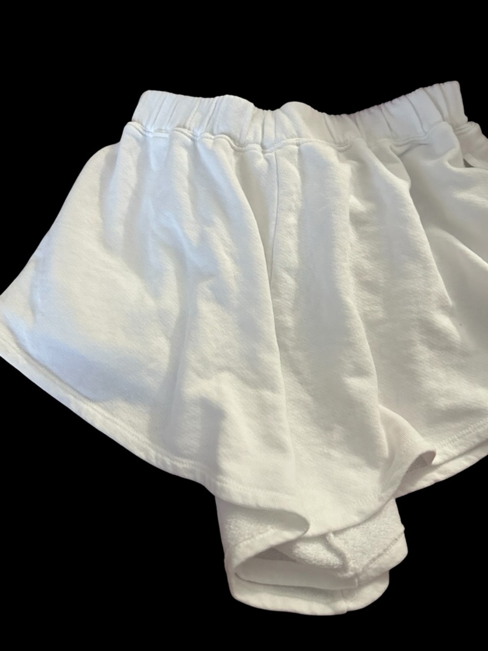 NWOT Free People Movement XS White shorts with pockets - Picture 2 of 7